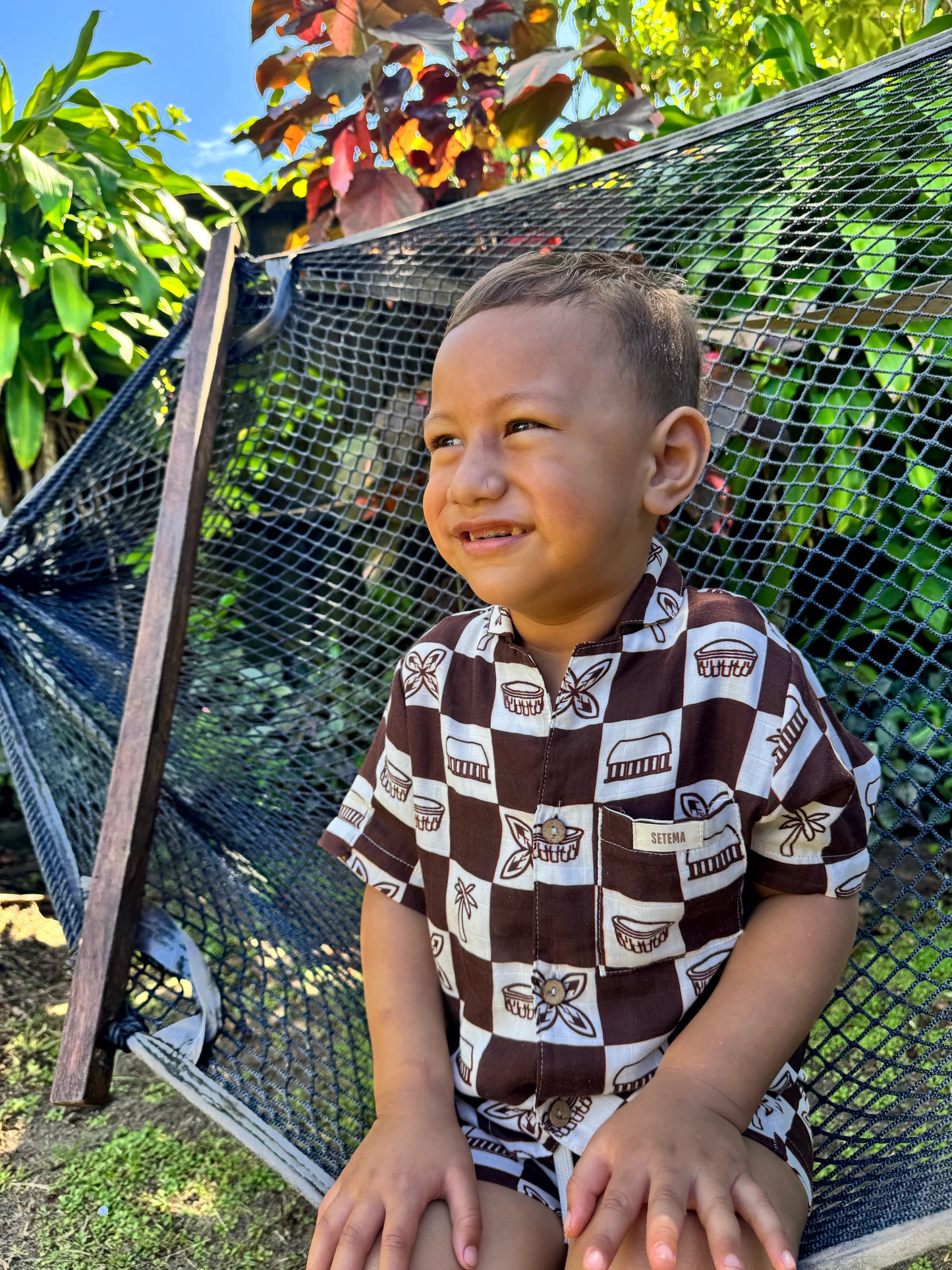 KOKO CHECKERED KIDS SET