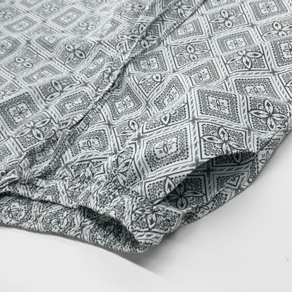 SETEMA WIDE FLARE&FLOW PANTS - BLACK&WHITE